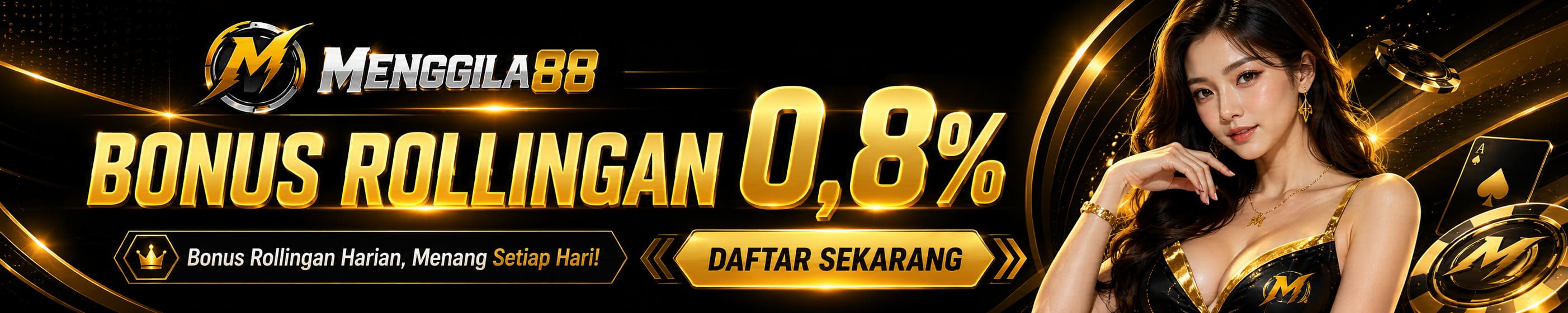 MENGGILA88 BONUS ROLLINGAN